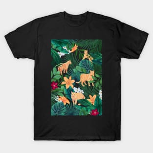 Ginger Cats in the Jungle T-Shirt